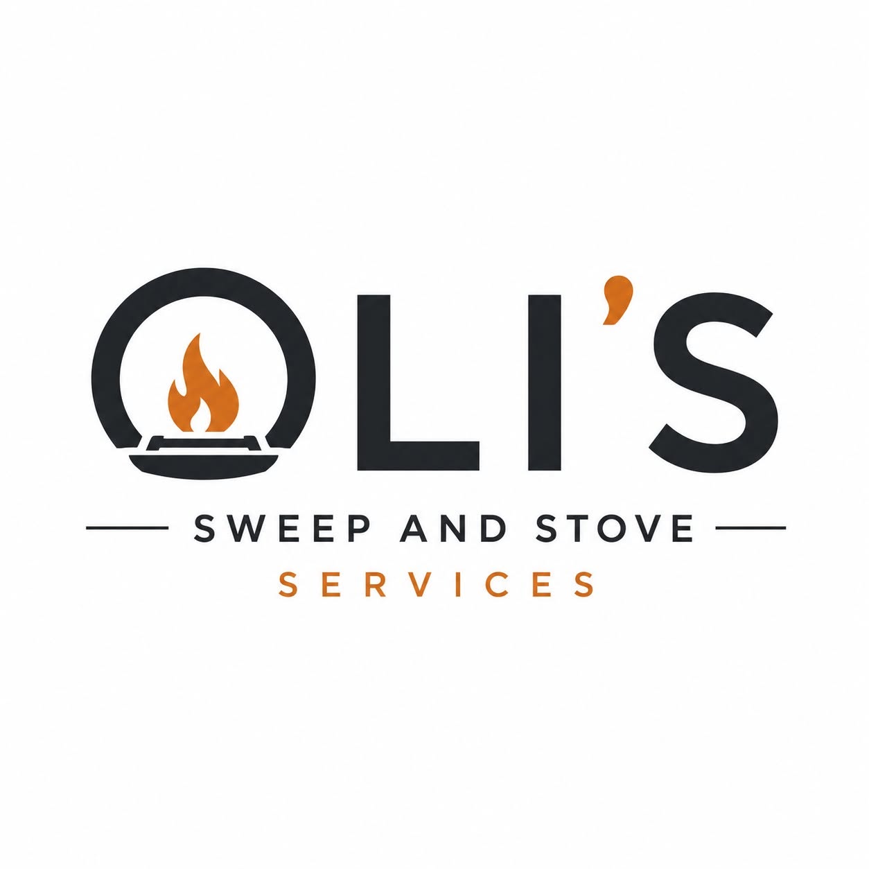 Oli’s Sweep & Stove Logo